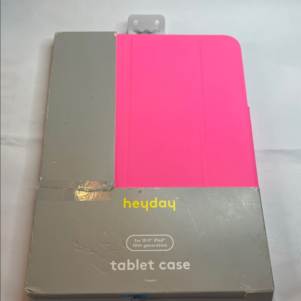 Heyday tablet case for the 10.2-inch iPad in hot pink